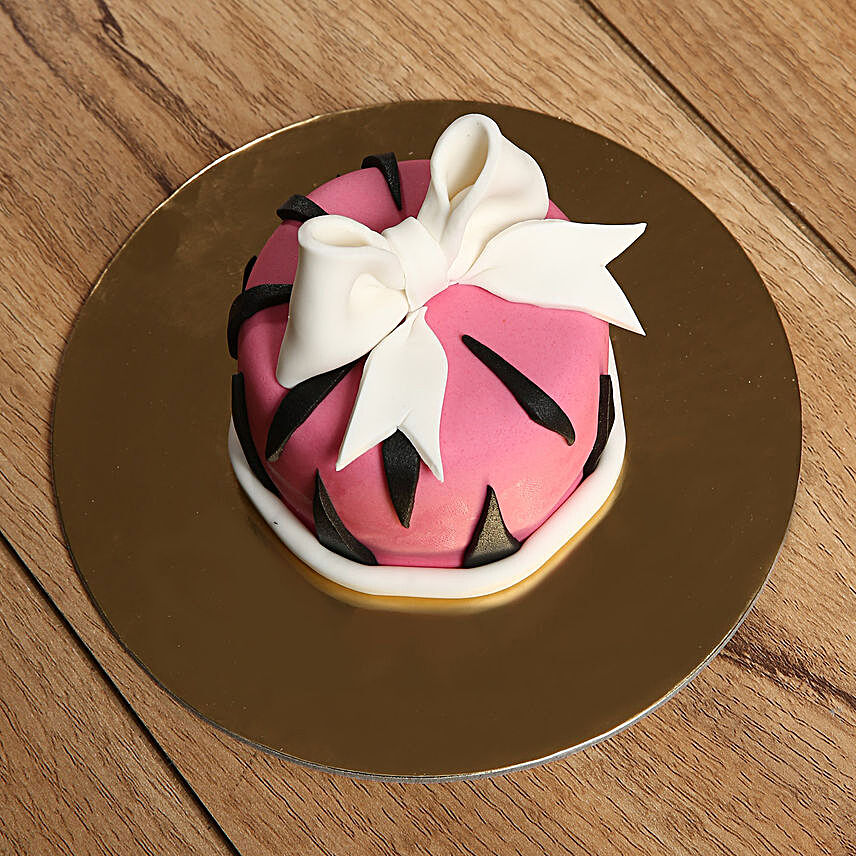Designer Bow Mono Cake