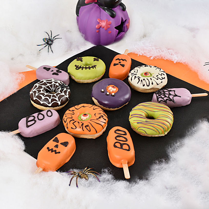 Halloween Cake Pops And Donuts