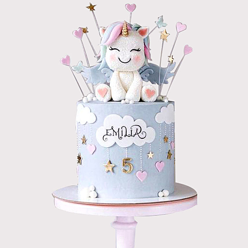 Pretty Unicorn Designer Chocolate Cake
