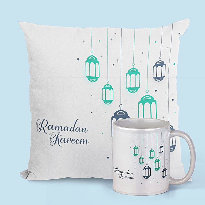 Ramadan Kareem Cushion & Mug