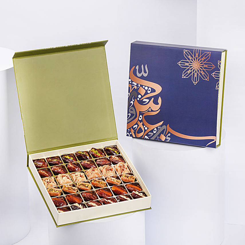 Filled Dates and Baklava Large Box