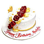 Birdie N Roses Cake