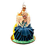 Elsa Princess Cake