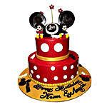 Minnie and Mickey Mouse Cake