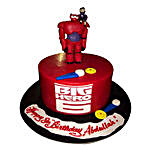 Red Big Hero Cake