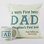 Dads A Hero Personalized Combo
