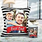 Best Dad Cushion And Mug Combo