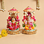 Idols of Laxmi Ganesha