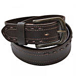 Men Genuine Leather Belt Hand Stitched Vintage belt