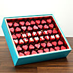 Valentine Special Heart Shaped Belgium Chocolates