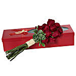 Red Roses in Red Box
