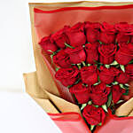 20 Passionate Red Roses Bunch