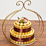 Delicious Two Tier Chocolate Tower