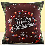 Christmas Greetings LED Cushion