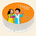 Lumba Set and Rakshabandhan Cake