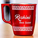 Best Sister Personalised Engraved Mug