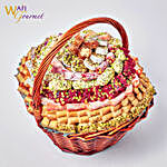 Basket of Mix Baklava and Turkish Delight