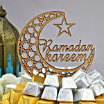 Ramadan Kareem Chocolates and Flowers Tray