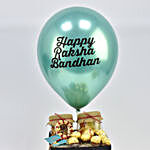 Exotic Raksha Bandhan Hamper With Balloon