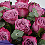 Eternal 20 Purple Rose Bouquet