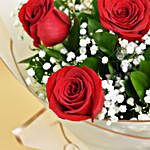 Valentine 6 Roses Bouquet