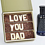 Love You Dad Chocolate with Perfume