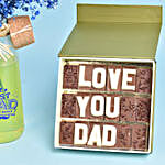 Best Dad Ever Blue Gypso and Chocolate