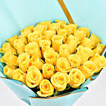 35 Yellow Roses Designer Bouquet