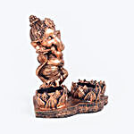 Ganesha Idol With Candle Stand