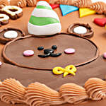 Teddy Birthday Chocolate Cake 8 Portion