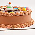 Teddy Birthday Chocolate Cake 8 Portion