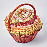 Basket of Mix Baklava and Turkish Delight