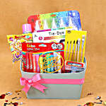 Love Tie n Dye and Painting Basket for Kids