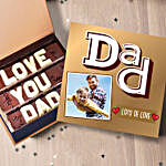 Love You Dad Personalised Chocolate Box