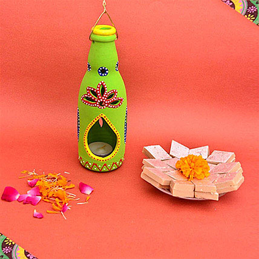 Bottle Tealight Diwali Sweetness