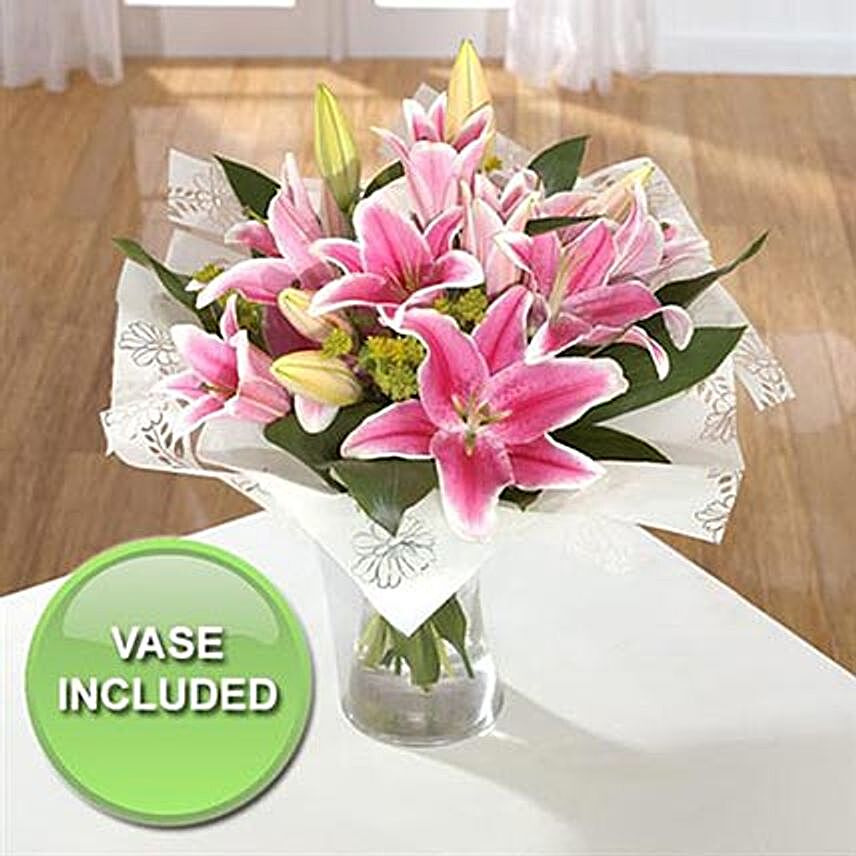 Sumptuous Lily Hand tied