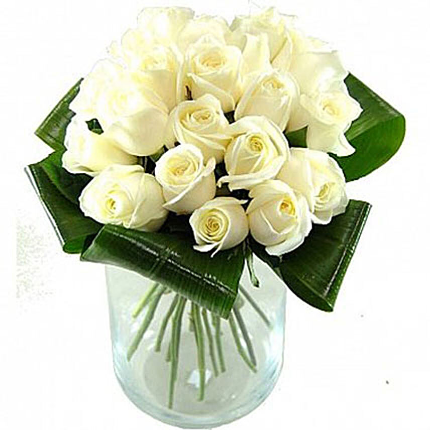 Peace To You20 White Roses