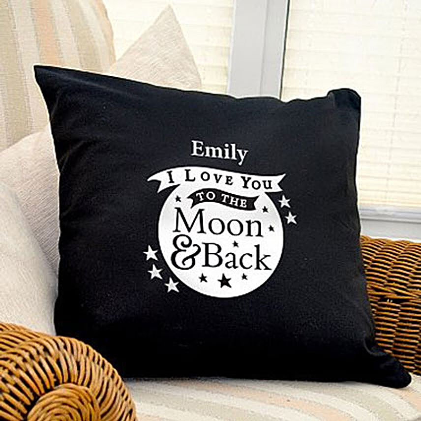 Personalized Love Dovey Cushion Coverblack