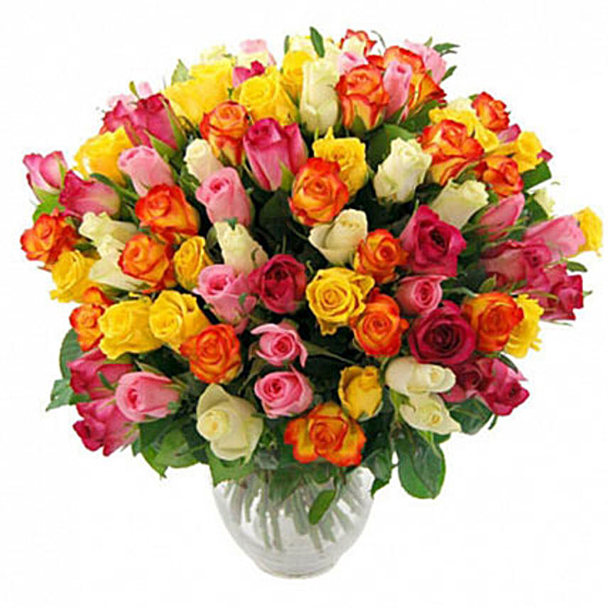 Vivacious Bouquet Of Roses
