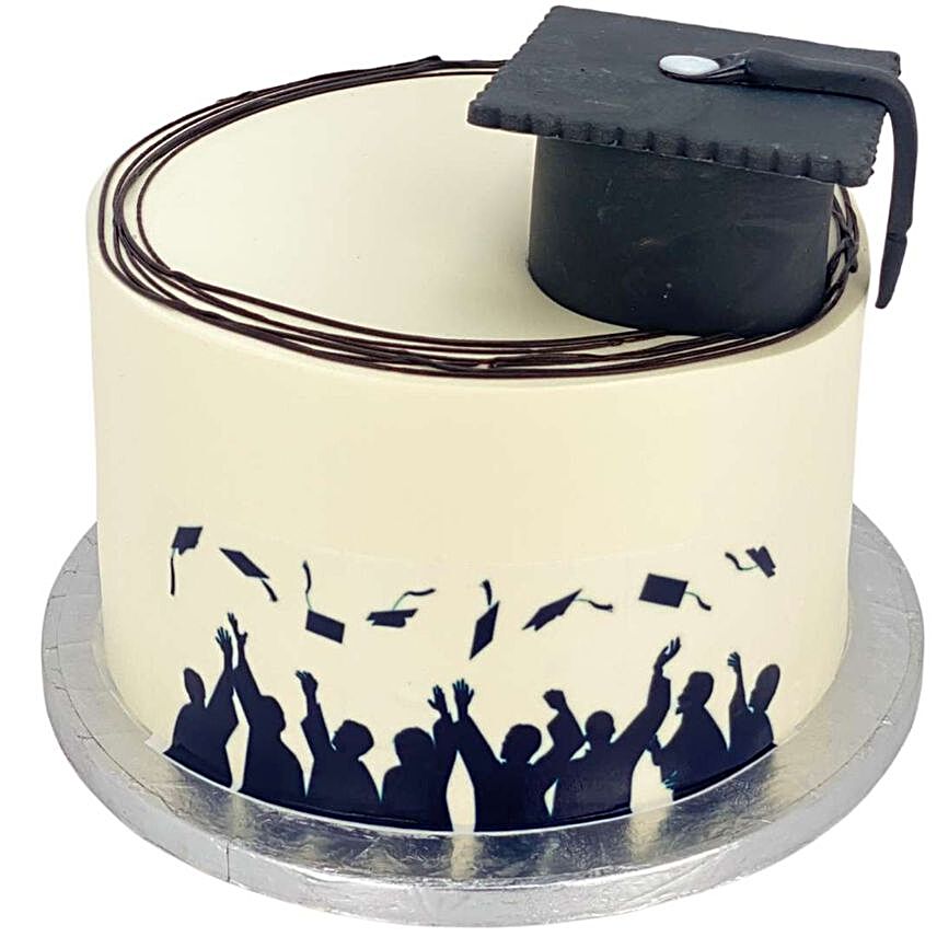 Graduation Wishes Cake