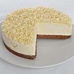 White Chocolate Truffle Cheesecake