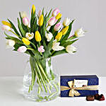 Mothers Day Tulips Gift Set