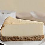 Baked New York Vanilla Cheesecake
