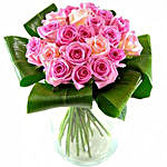 Graceful Bouquet Of Pink Roses