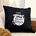 Personalized Love Dovey Cushion Coverblack