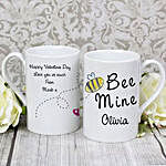 Personalized Valentine Special Set Of 2 Mugs