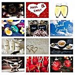 Personalized Wall Calendar For Sweet Couples