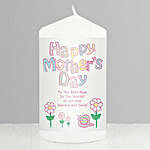 Personalised Happy Mothers Day Candle