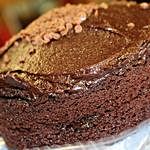 Simple Sprinkle Chocolate Cake