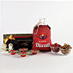 Diwali Greetings With Cashews And Truffles